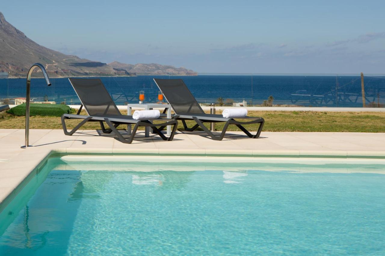 Larimar Luxury Sea View Villa Kissamos Bagian luar foto