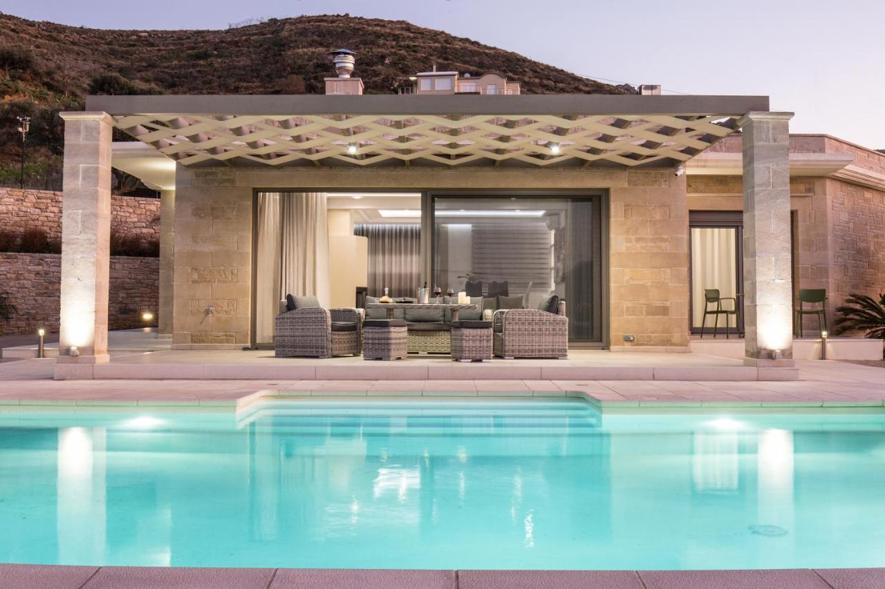 Larimar Luxury Sea View Villa Kissamos Bagian luar foto