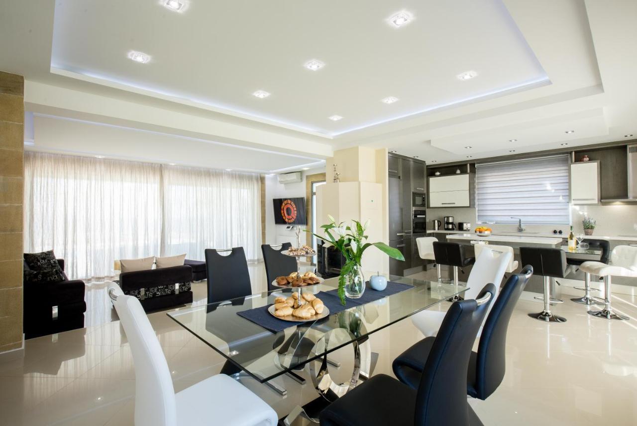 Larimar Luxury Sea View Villa Kissamos Bagian luar foto