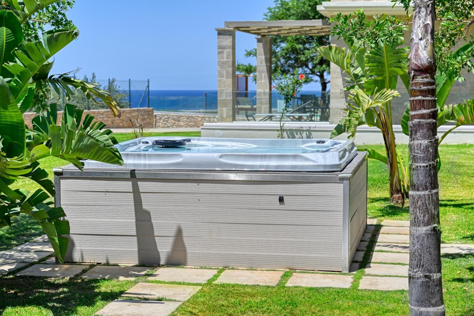 Larimar Luxury Sea View Villa Kissamos Bagian luar foto