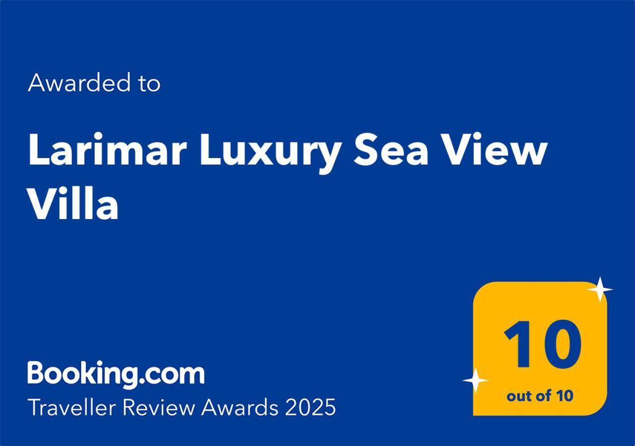 Larimar Luxury Sea View Villa Kissamos Bagian luar foto